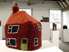 Figure 9: Freddie Robins, Knitted Homes of Crime (photo Douglas Atfield)